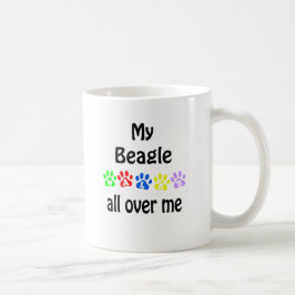 Beagle Walks Design Kaffeetasse
