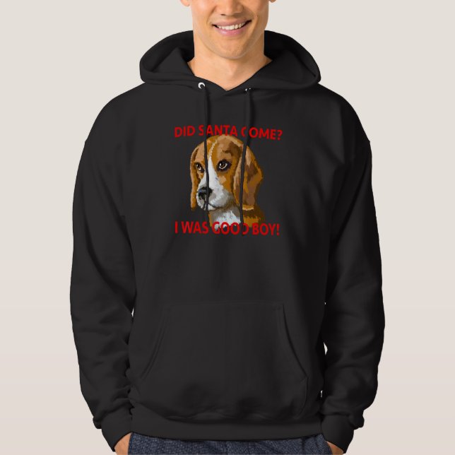 Beagle war ein guter Junge Hoodie (Vorderseite)