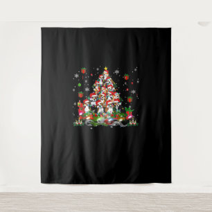 Beagle Weihnachten Lustige Tees Beagle Xmas Baum H Wandteppich
