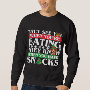 Beagle Weihnachts-Beagle Lover Sweatshirt