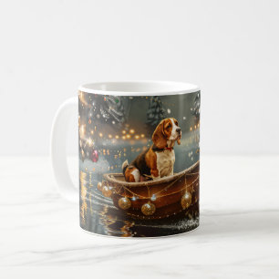 Beagle Weihnachts-Festreise Kaffeetasse