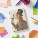 Beagle Weintrauben iPad Pro Cover<br><div class="desc">Beagle Wein Snob von Fabfunky. Ein gut gekleideter Beagle,  der Wein genießt. | 190947D</div>