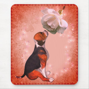 Beagle Welpenhund Mousepad