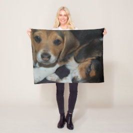 Beagle Welppies Fleece Blanket