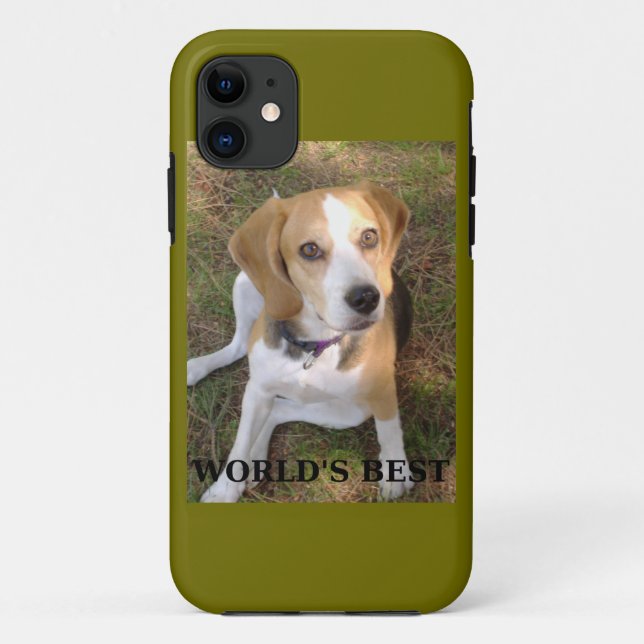 Beagle Welten am besten Case-Mate iPhone Hülle (Rückseite)