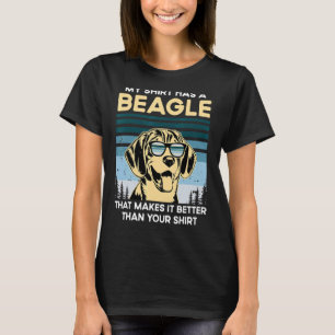 Beagle Whisperer Dog Welpenbesitzer Paw Liebe T-Shirt