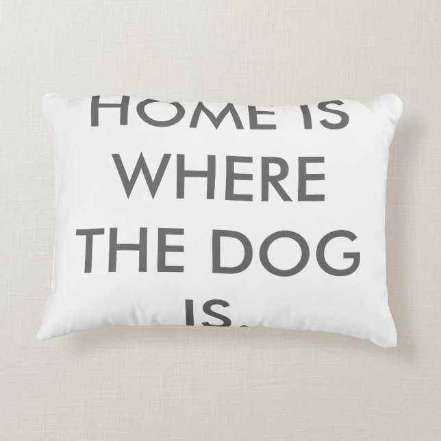 Beagle Zierkissen (Rückseite)