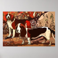 Beagles als Poster zeichnen