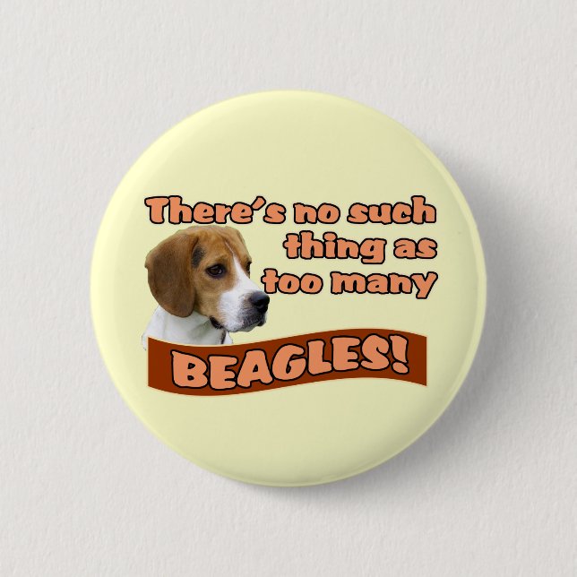 BEAGLES BUTTON (Vorderseite)