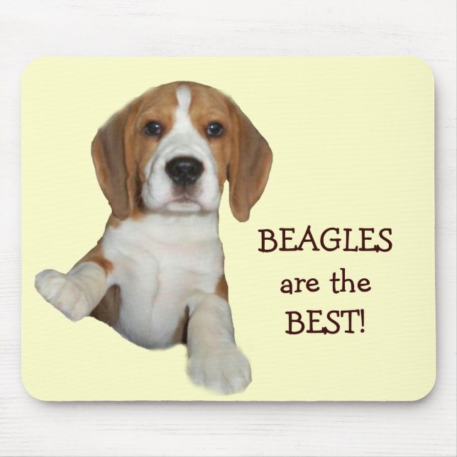 Beagles sind das beste Mousepad (Vorne)