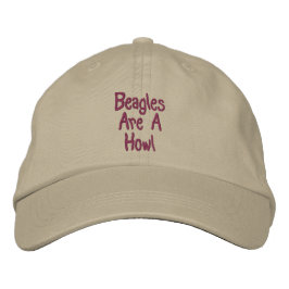 Beagles sind ein Howl Niedlich bestickte Cap Baseballkappe