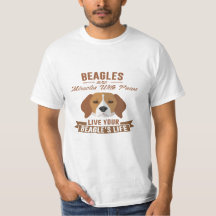 Beagles sind Wunder mit Tatzen-T-Shirt Geschenk