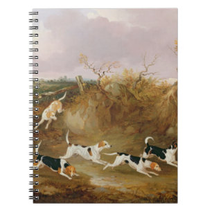 Beagles vollständig…, 1845 (Öl auf Leinwand) Notizblock