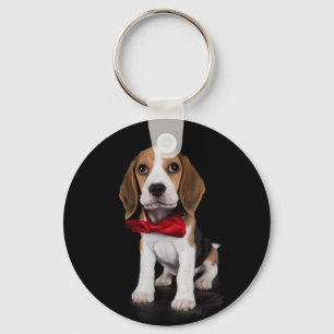 Beaglewelpen-Schlüsselanhänger Schlüsselanhänger