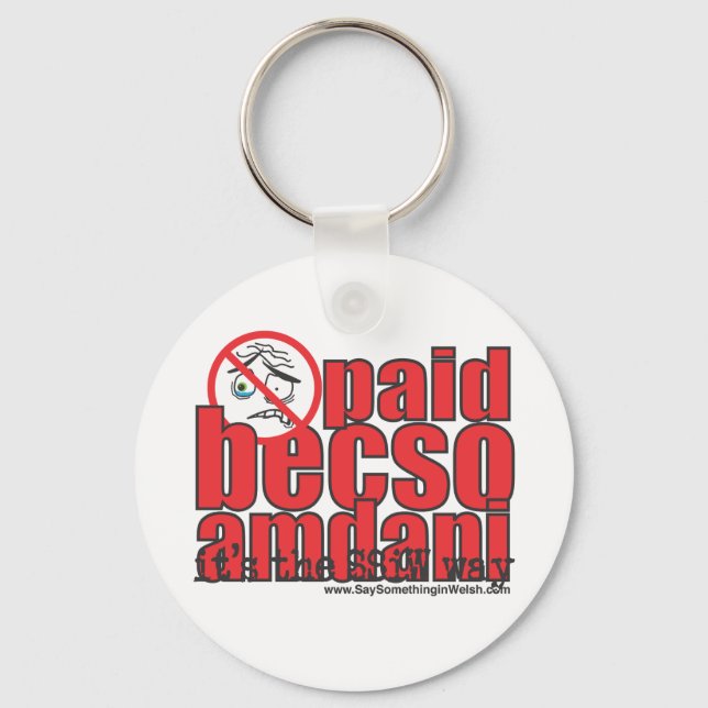 Beaid becso amdani schlüsselanhänger (Vorderseite)