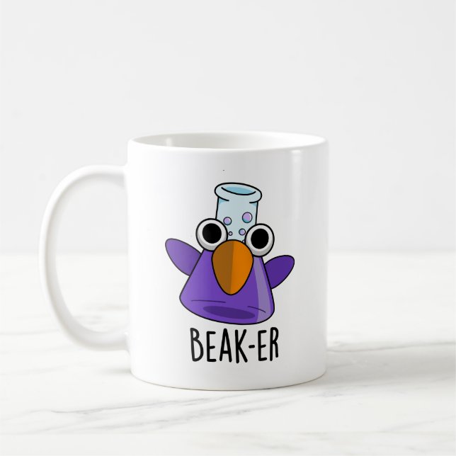 Beak-er Funny Chemistry Pub Kaffeetasse (Links)