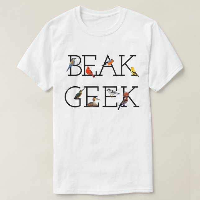 Beak-Geek T-Shirt (Design vorne)