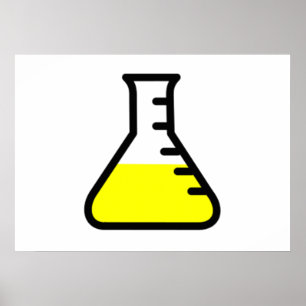 Beaker für Chemie Poster