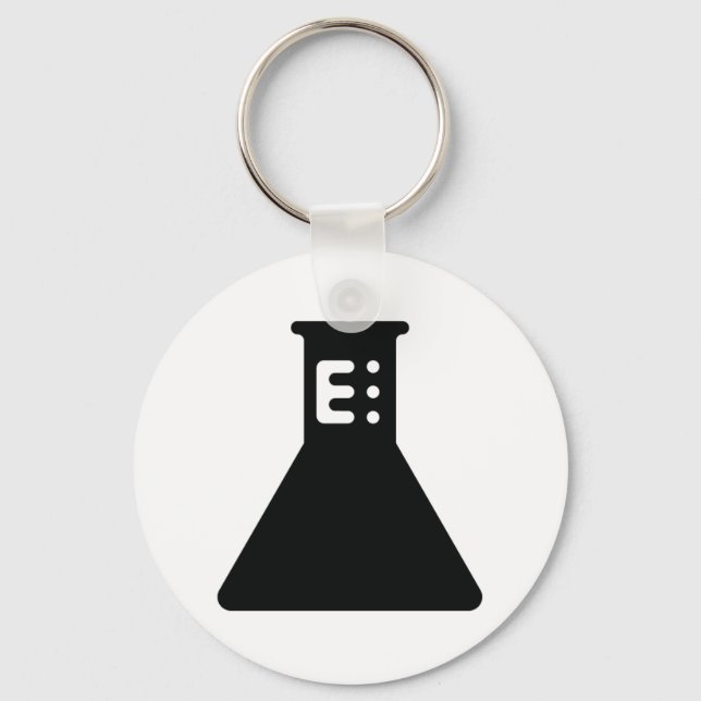 Beaker für Chemie Schlüsselanhänger (Vorderseite)