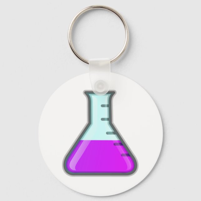 Beaker für Chemie Schlüsselanhänger (Vorderseite)