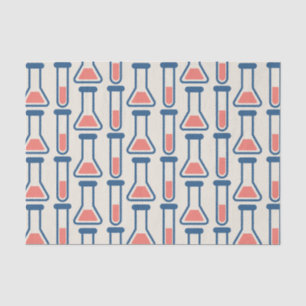 Beaker & Test Tube Science Theme Seidenpapier