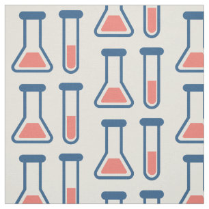 Beaker & Test Tube Science Theme Stoff