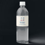 Beaker & Test Tube Science zum Geburtstag<br><div class="desc">Flaschenetiketten mit einem niedlichen zeichn eines Reagenzglases und eines Bechers. Ideal für Wissenschaftsarten.</div>