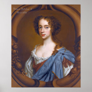 Beale - Frances Pierrepont Herzogin von Newcastle Poster