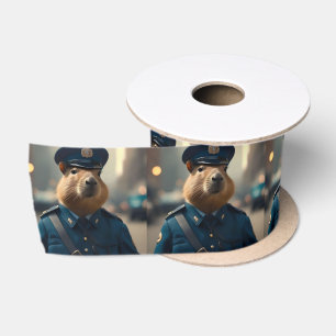 Beamter Capybara: Frieden bewahren, Satinband