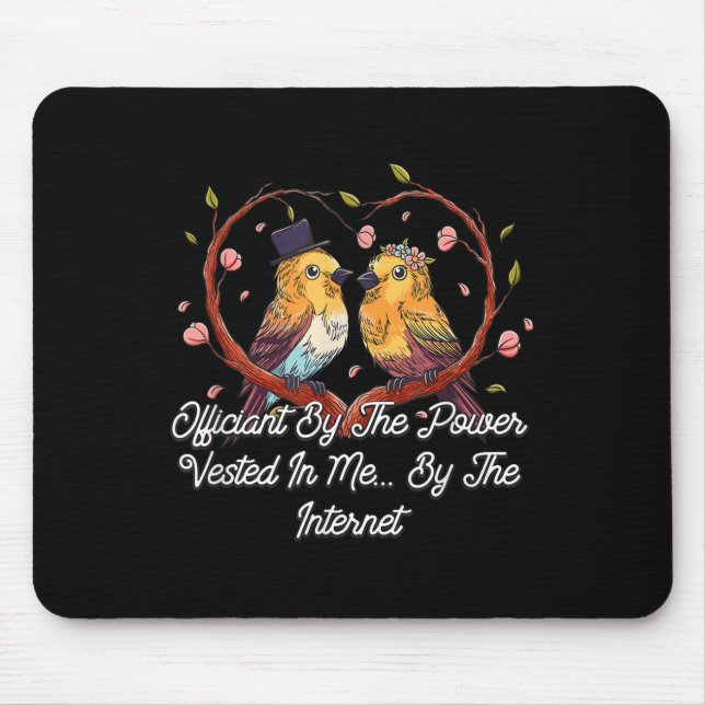 Beamter des in mir verstorbenen Powers Mousepad (Vorne)