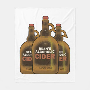 Bean Cider Fleecedecke