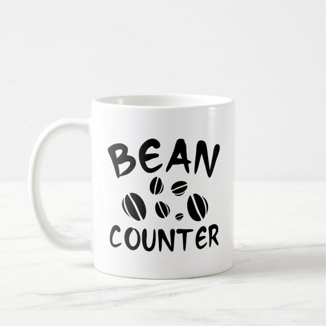 Bean Counter Café Mug (Gauche)