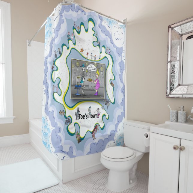 Bean Dip | Birthday Duschvorhang (Beispiel)