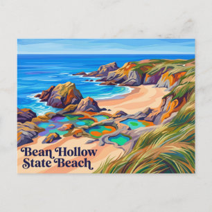 Bean Hollow State Beach Kalifornien Postkarte