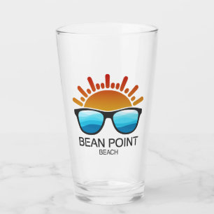 Bean Point Beach Florida Sonnenbrille Glas