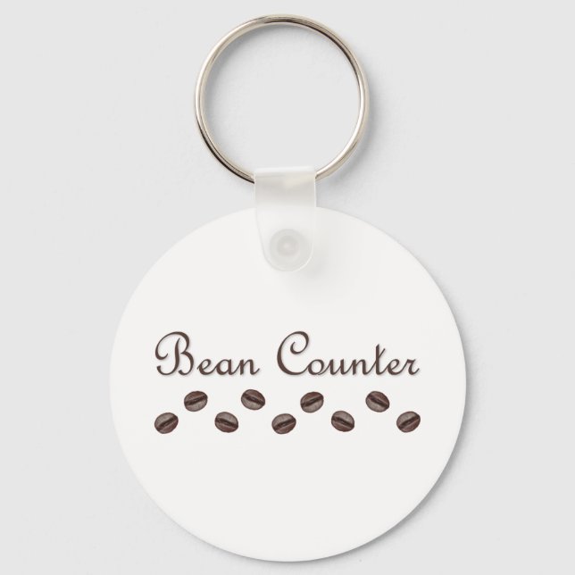 Bean-Zähler Schlüsselanhänger (Vorderseite)