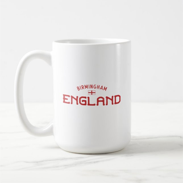 Beängstigend Birmingham England Kaffeetasse (Links)