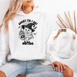 Beängstigend, bis ich Kaffee trinke | Niedlich Hal Hoodie