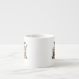 Beängstigend, bis ich Kaffehaus kriege Espressotasse