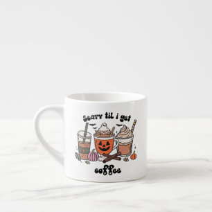 Beängstigend, bis ich Kaffehaus kriege Espressotasse