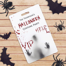 Beängstigend Bloody Halloween Costume Party White 