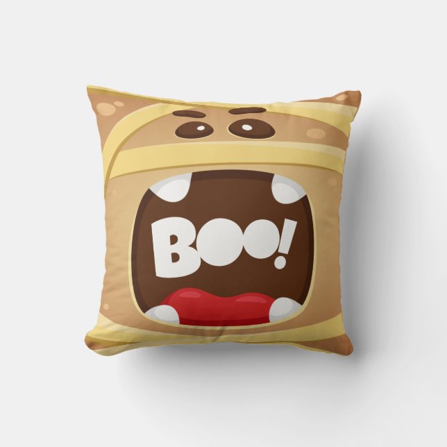 Beängstigend Boo Mammy Kissen (Vorderseite)