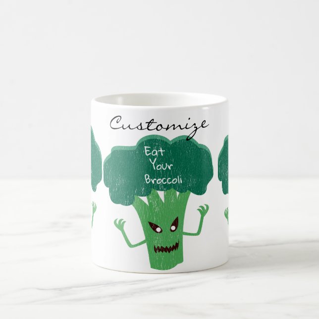 Beängstigend Broccoli Thunder_Cove Kaffeetasse (Mittel)