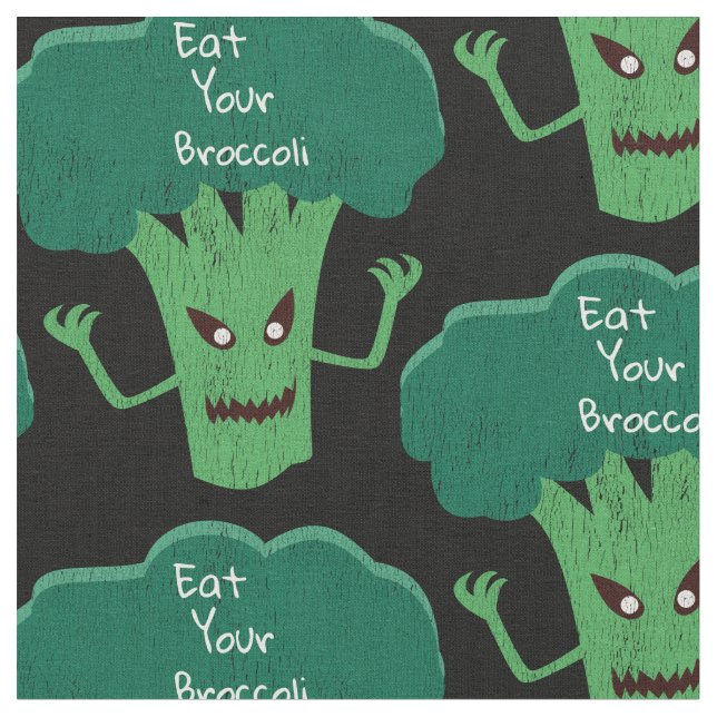 Beängstigend Broccoli Thunder_Cove Stoff (Nahaufnahme)