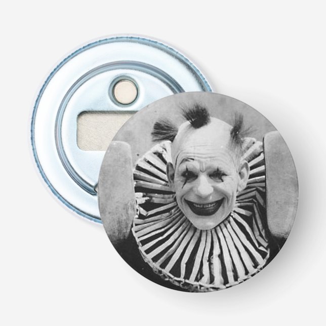 Beängstigend Clown Flaschenöffner (Vorderseite)