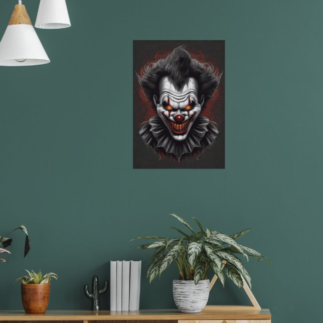 Beängstigend Clown Poster (Wohnzimmer 1)
