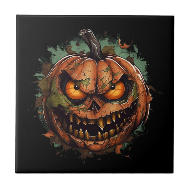beängstigend-cool-halloween-design (1) fliese (Vorderseite)