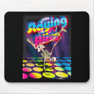 Beängstigend Death Gingerbrot Man zu Halloween Mousepad