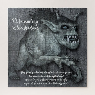 Beängstigend Demon Monster Halloween