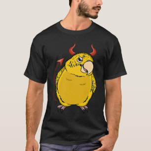 Beängstigend Devil Costume Parrot I Yellow Lutino  T-Shirt